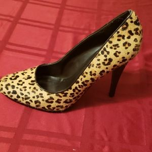 Aldo animal print heels